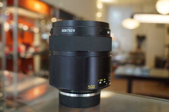 Leica Leitz MR-Telyt-R 500mm F/8 mirrorlens for Leica R, incl. filters and case