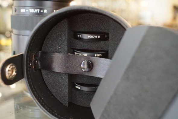 Leica Leitz MR-Telyt-R 500mm F/8 mirrorlens for Leica R, incl. filters and case