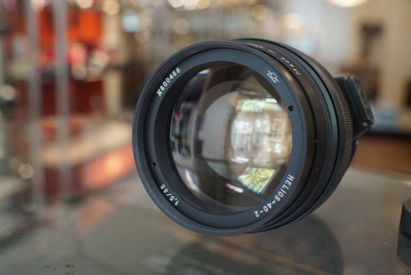 KMZ Helios-40-2 85mm F/1.5 swirly bokeh lens M42 mount