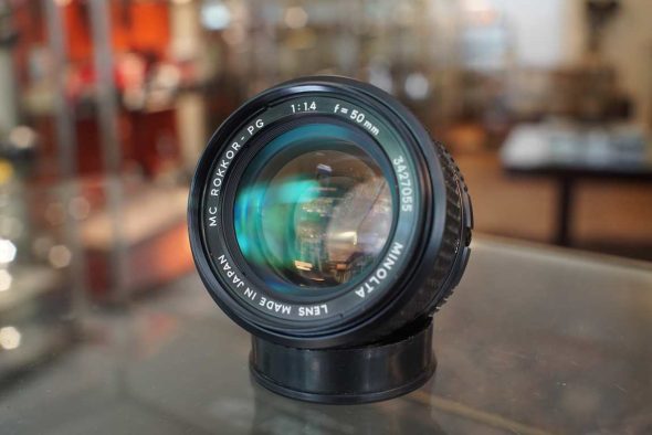 Minolta MC Rokkor-PG 50mm f/1.4
