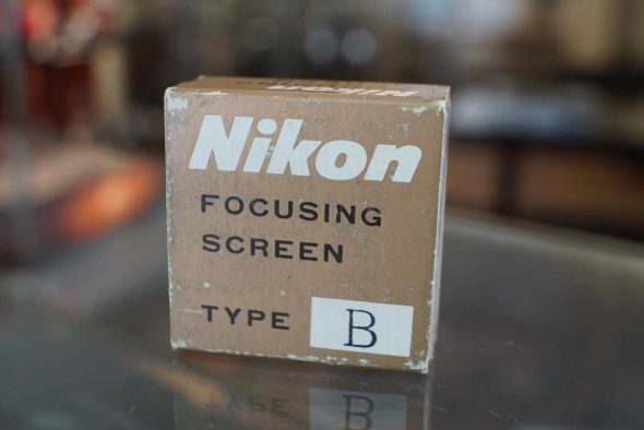 Nikon F focusing screen type B, boxed