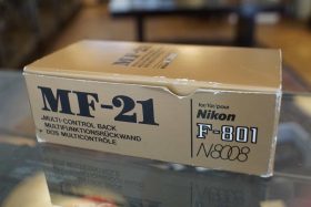 Nikon MF-21 databack for F-801/N8008, boxed