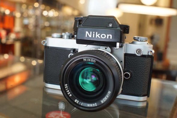 Nikon F2SB + Nikkor 24mm F/2.8 K Pre-AI lens