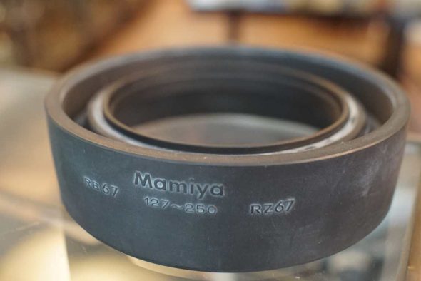 Mamiya RB/RZ67 rubber lenshood for 127-250mm lenses