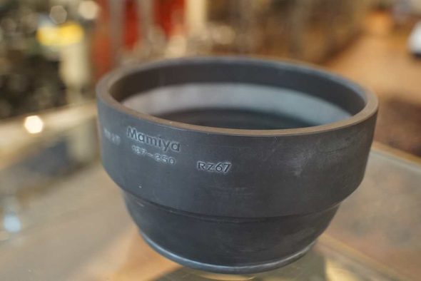 Mamiya RB/RZ67 rubber lenshood for 127-250mm lenses