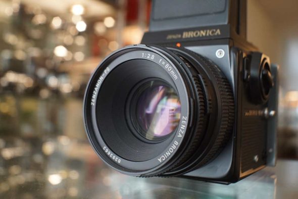 Bronica SQ-B with WLF + 80mm F/2.8 and 120 back