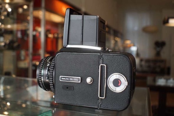 Hasselblad 500C/M black + 80mm F/2.8 C lens