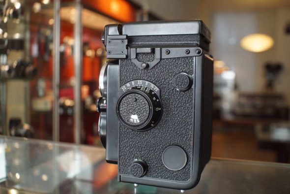 Yashica Mat-124G TLR camera with accessories and attachment lenses