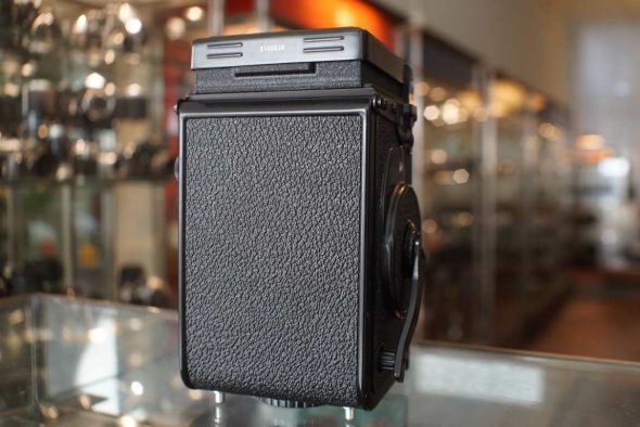 Yashica Mat-124G TLR camera with accessories and attachment lenses