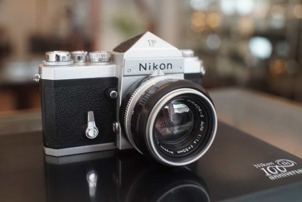 Nikon 100th Anniversary Miniature Nikon F camera, boxed