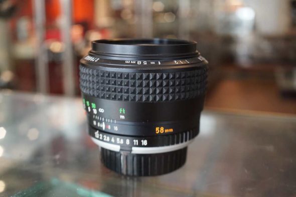 Minolta MC Rokkor 58mm f/1.2 1.2 / 58mm