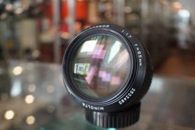 Minolta MC Rokkor 85mm f/1.7 + Hood