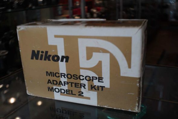 Nikon Microscope adapter kit, model 2, boxed (not complete)