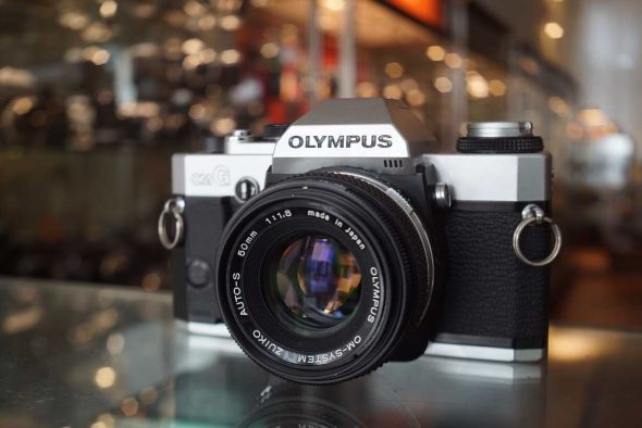 Olympus OMG (OM20) + OM Zuiko 50mm f/1.8 MIJ lens kit