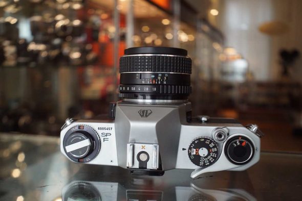 Pentax Spotmatic F + SMC Takumar 55mm F/1.8 lens kit