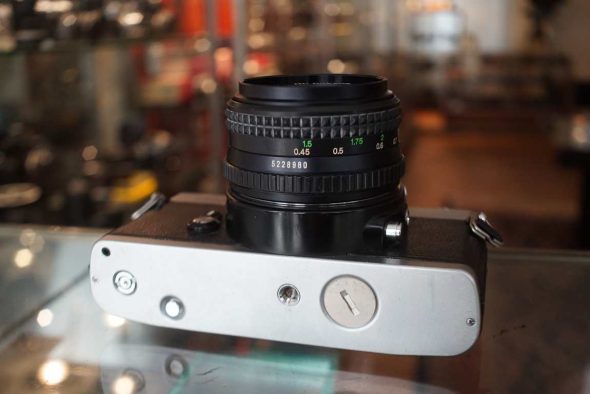 Minolta XD5 silver + 50mm F/1.7 lens kit