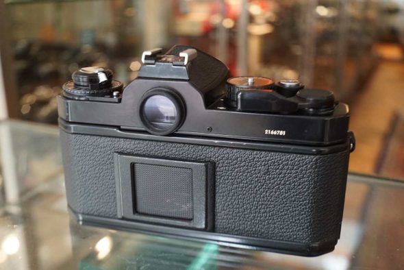 Nikon FE2 black + E 50mm f/1.8 AIS pancake lens