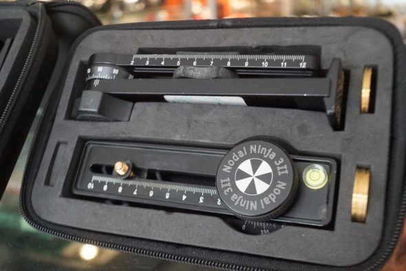 Fanotech – Nodal Ninja model 3 and model 5 panoramic arms, brackets and rotators, 2 cases