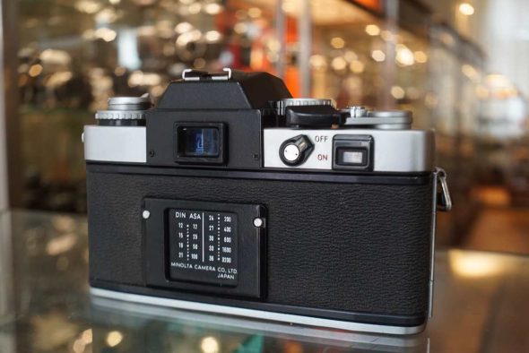 Minolta XE-5 + 50mm F/1.7 MD Rokkor lens