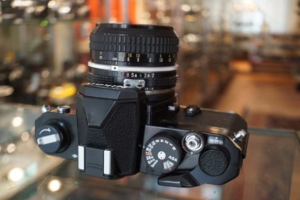 Nikon FM black + Nikon Nikkor 50mm f/2 AI lens kit