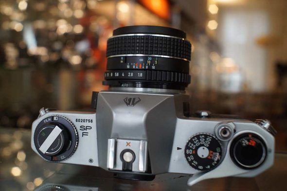 Pentax Spotmatic F + SMC Takumar 55mm f/1.8 kit