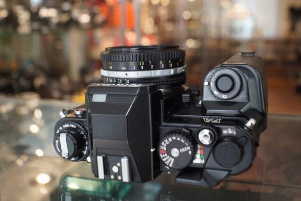 Nikon FA black + MD-15 + Nikkor 50mm f/1.8 AIS pancake