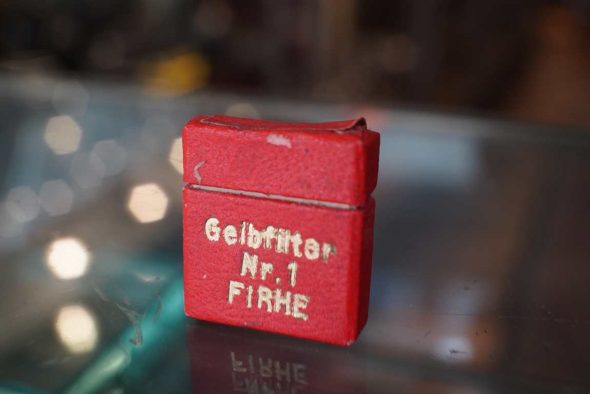 Leica filter 19mm Yellow NR1, FIRHE, Boxed, for elmar 5cm