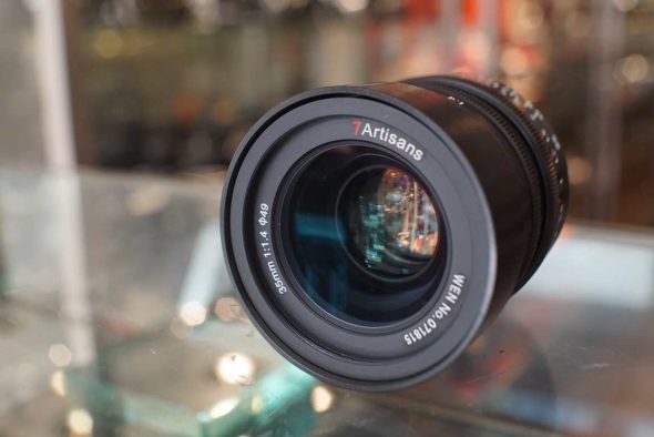 7artisans WEN 35mm F/1.4 Leica M-mount lens, boxed
