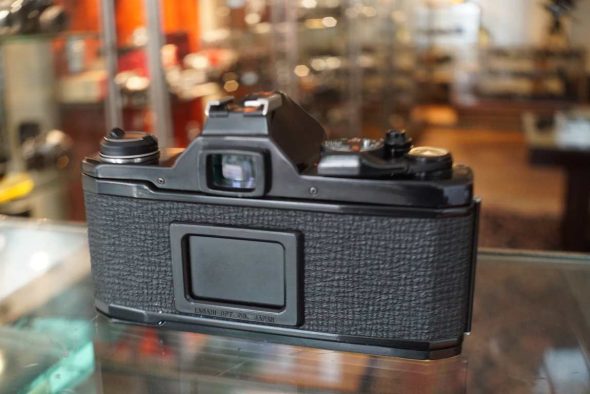 Pentax MX black with SMC-M 50mm f/2 lens, bump