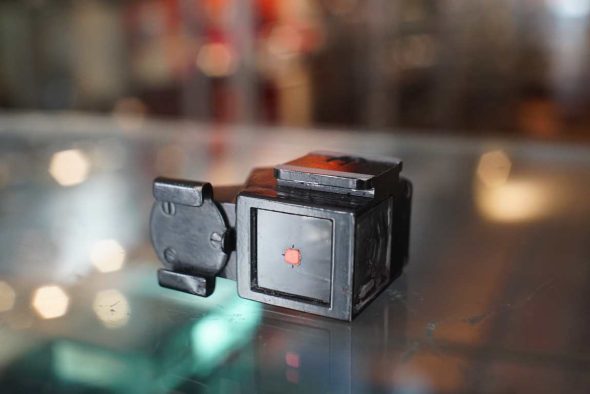 E. Leitz Wetzlar AUFSU black paint waist level finder