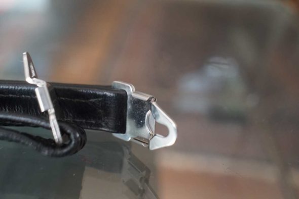 Hasselblad strap, slim leather model.