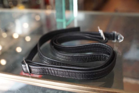 Hasselblad strap, slim leather model.