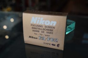 Nikon FE2/FA Focusing screen type E, grid pattern, boxed