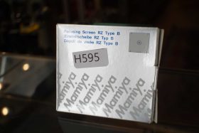 Mamiya RZ67 focusing screen type B, rangefinder spot, boxed