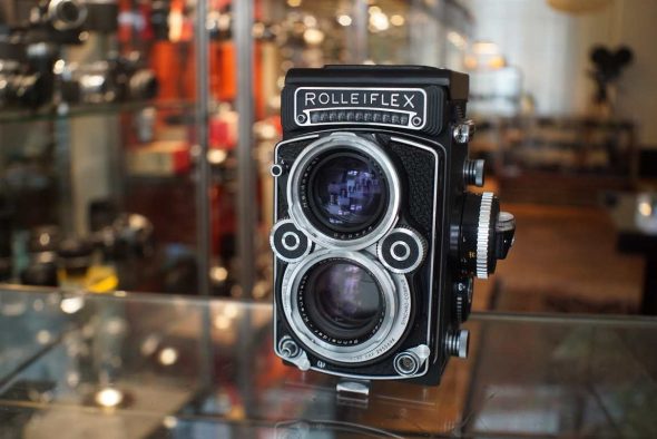Rolleiflex 2.8F White face TLR with Schneider Xenotar 80mm f/2.8, CLA’d