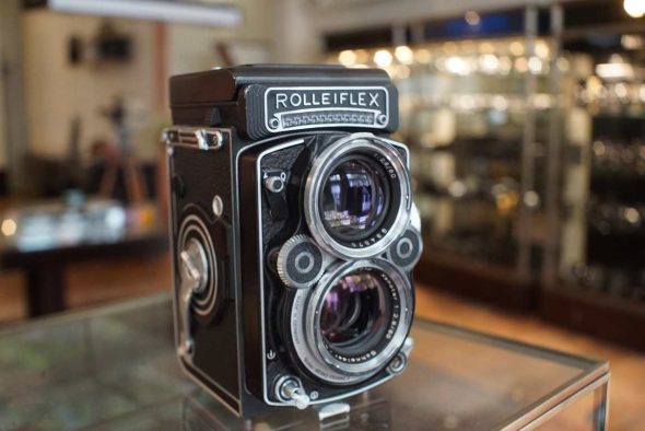 Rolleiflex 2.8F White face TLR with Schneider Xenotar 80mm f/2.8, CLA’d