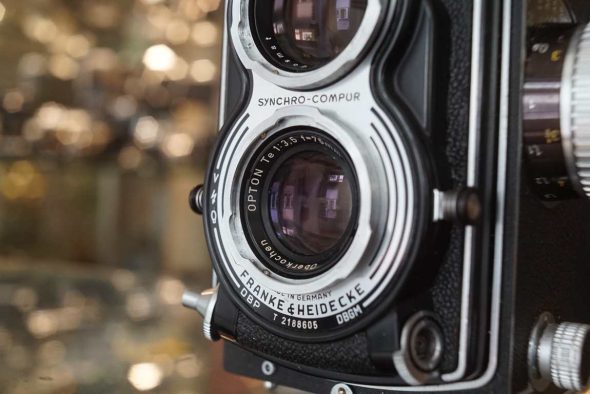 Rolleiflex T with rare Opton Te 75mm F/3.5 lens