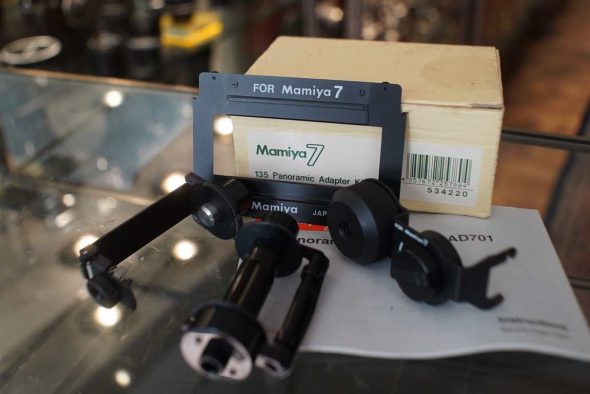 Mamiya 7 35mm panoramic adapter kit AD701 in box
