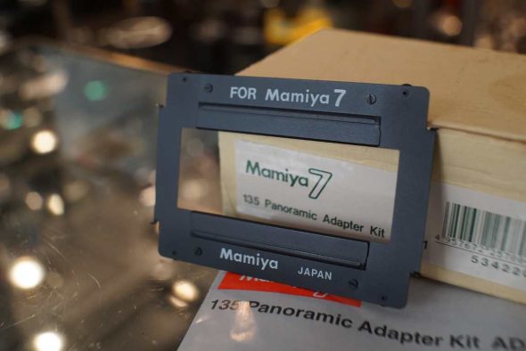 Mamiya 7 35mm panoramic adapter kit AD701 in box