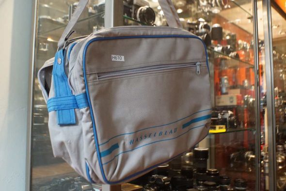 Hasselblad grey and blue bag