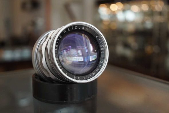 Leica Rigid Summicron 50mm F/2 for Leica M, worn