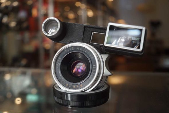 Leica Leitz Summaron 35mm F/2.8 lens, M3 version with Goggles
