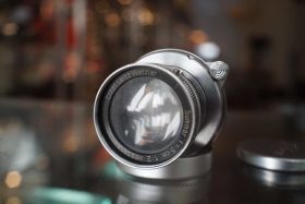 Leica Leitz Summar 50mm f/2 LTM lens chrome