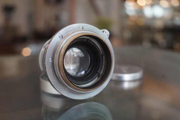 Leica Leitz Summar 50mm f/2 LTM lens chrome