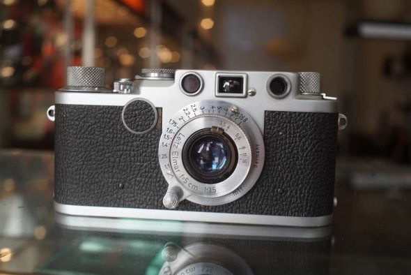Leica IIF + Elmar 3.5 / 5cm, collectible/restore