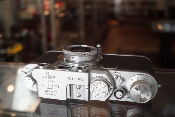Leica IIF + Elmar 3.5 / 5cm, collectible/restore
