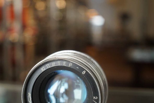 Jupiter-8 50mm f/2 chrome in Leica screw mount