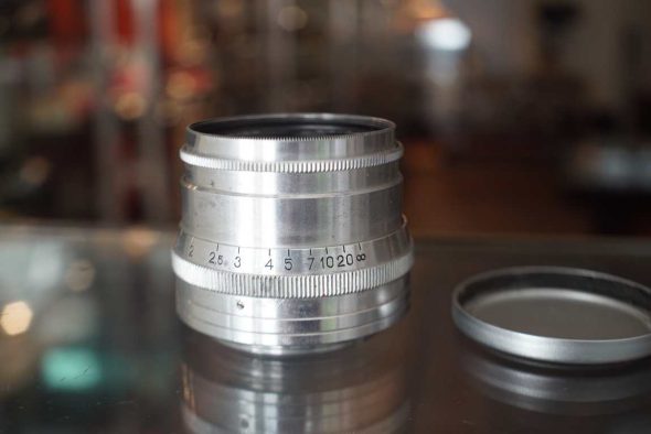 Jupiter-8 50mm f/2 chrome in Leica screw mount