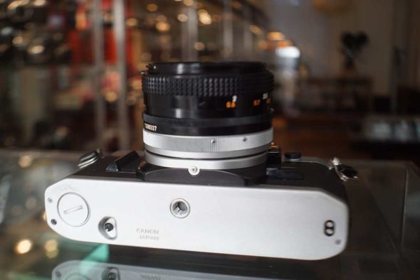Canon AE-1 kit w/ FD 50mm f/1.8 SC lens