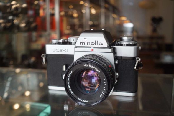 Minolta XE-1 w/ MD Rokkor 50mm f/1.7